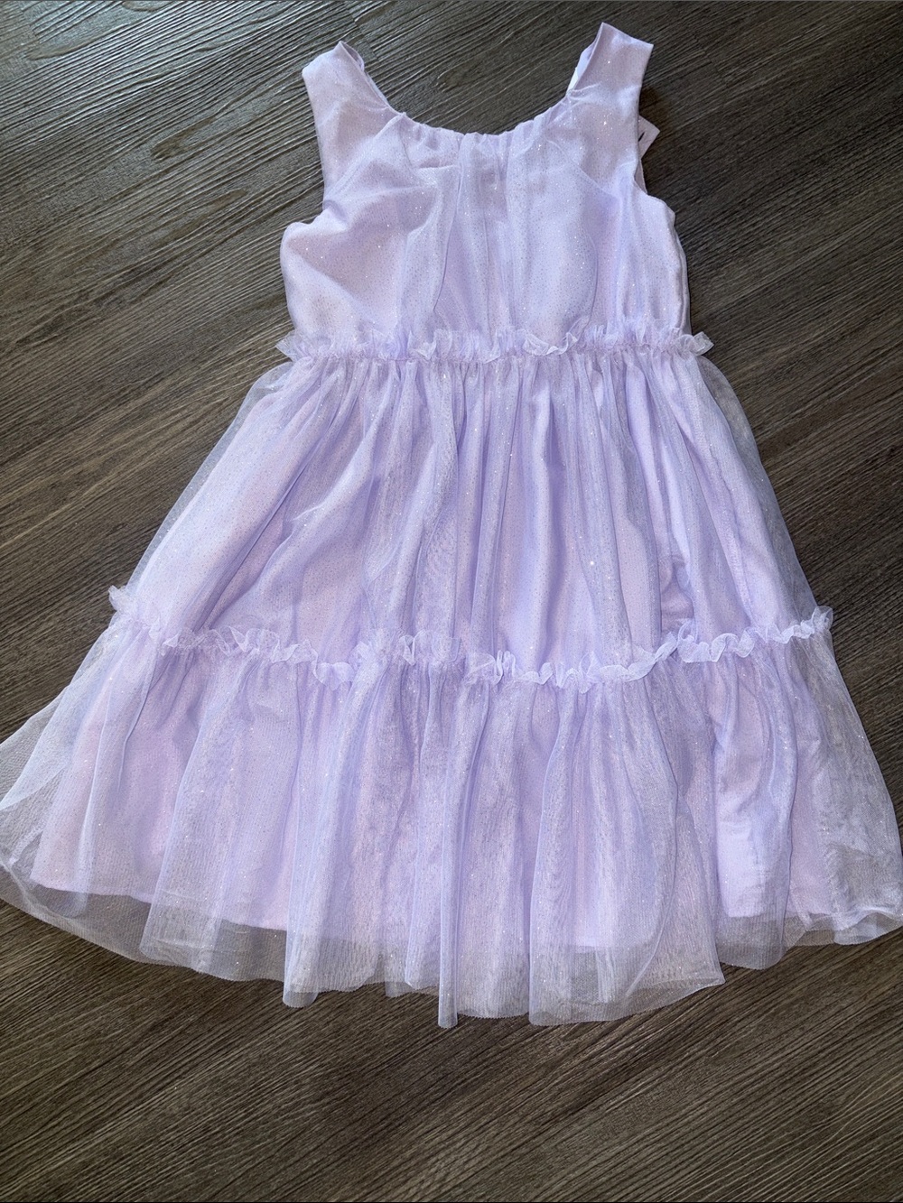 H&M Lavender Tulle Ruffle Party Dress for Kids